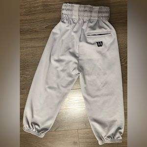 Kids’ Wilson Pull-up Baseball Pants